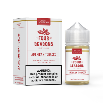 (TOBACCO/CLEAR) Four Seasons Series Sub Ohm E-Liquid