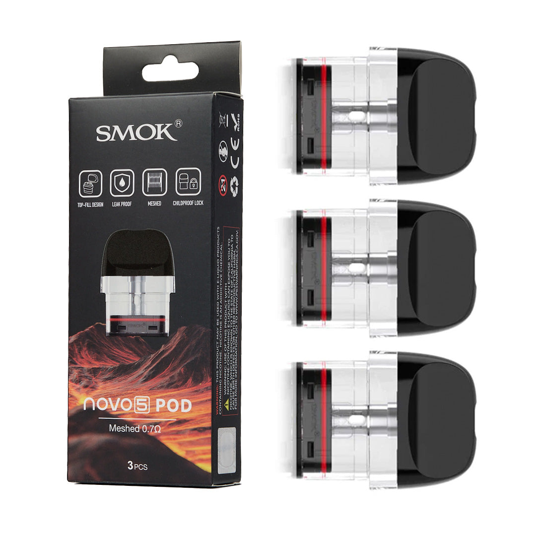 Novo 5 Pods 0.7 Replacement Pods (3-Pack)